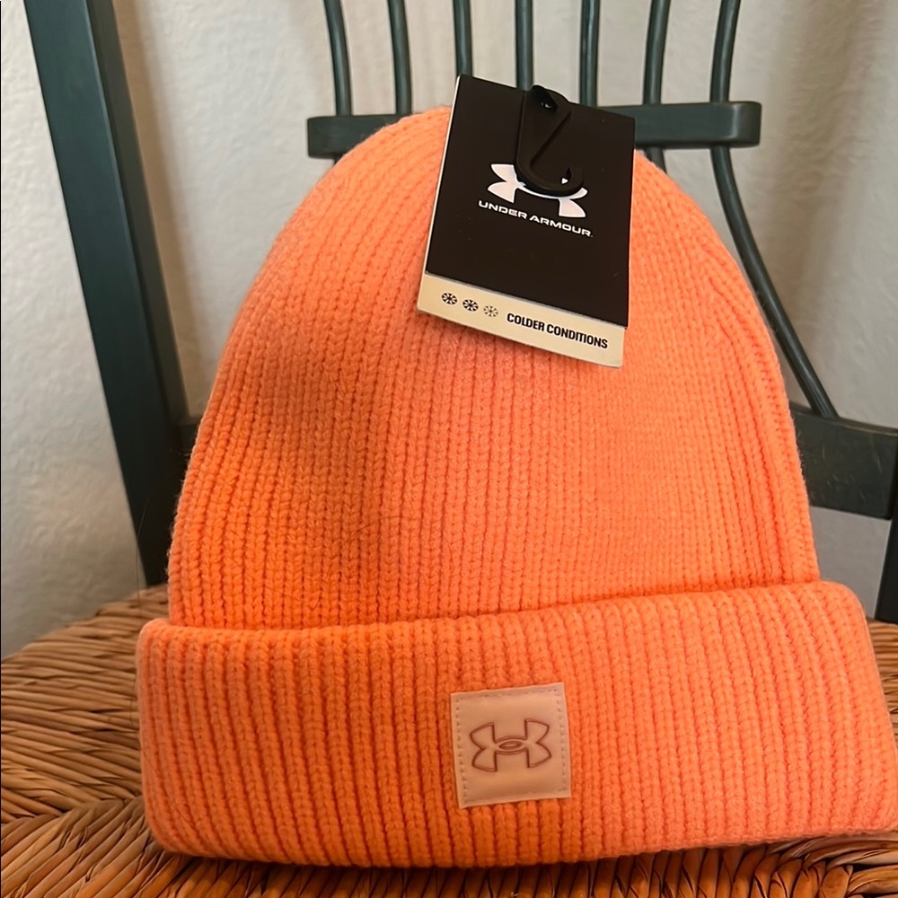Under Armour Kids Orange Beanie